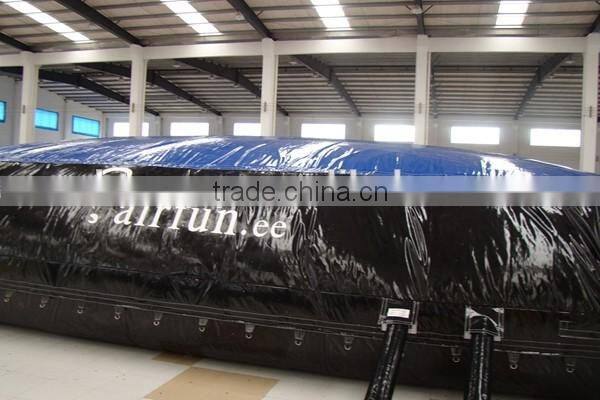 Durable air inflatable bag/ inflatable jump air bag for skiing