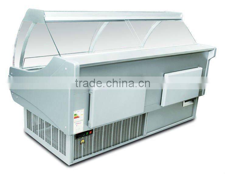 supermarket fresh meat showcase ,supermarket refrigeration equipment