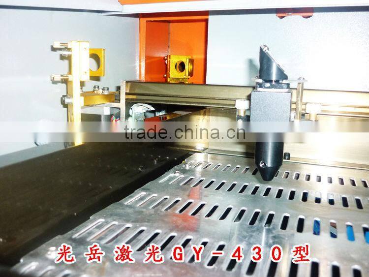 cheap type GY-430 LAS,DWG,BMP,DXF,DXP,AI,PLT,DST Graphic Format Supported laser engraving machine