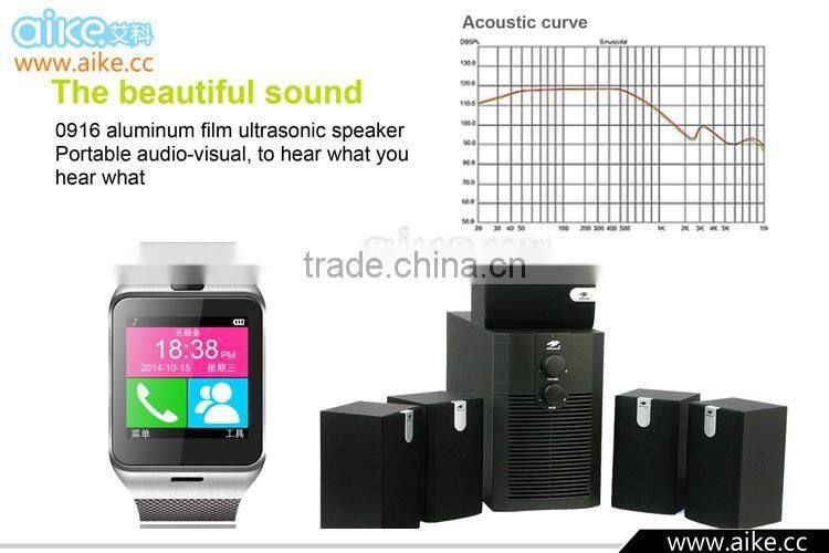 Smart bluetooth watch GV18 with NFC camera wristWatch SIM card Smartwatch for iPhone6 Samsung Android Phone watch phone