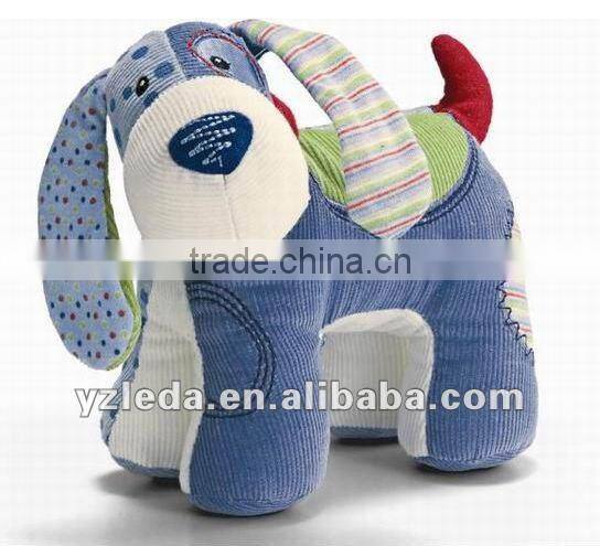 Fabric Dog Baby Safety Animal Toy