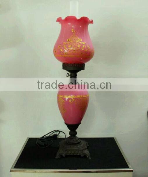 Classical Hand Blown Glass Table lamp Hot sale in middle east