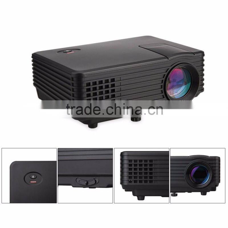 New Arrive 800 Lumens Portable Multimedia 800*480 Native Resolution 4 Inch LCD Full HD Digital LED Projector Home Theater
