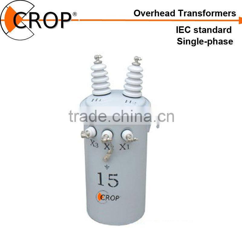 Single-phase overhead transformers 5-167kVA
