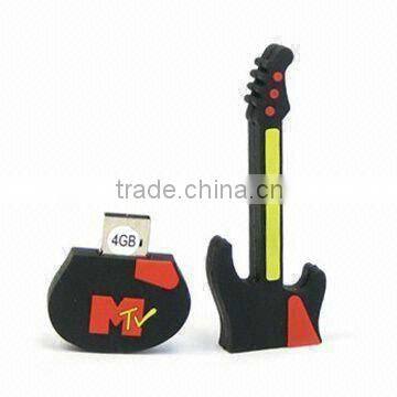 usb flash drive in guitar shape