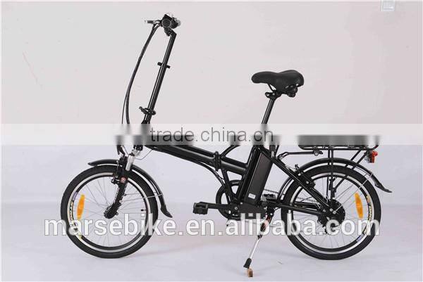 2014 popluar 20inch 250w 36v 10ah zhejiang electric bicycle of manufacturer