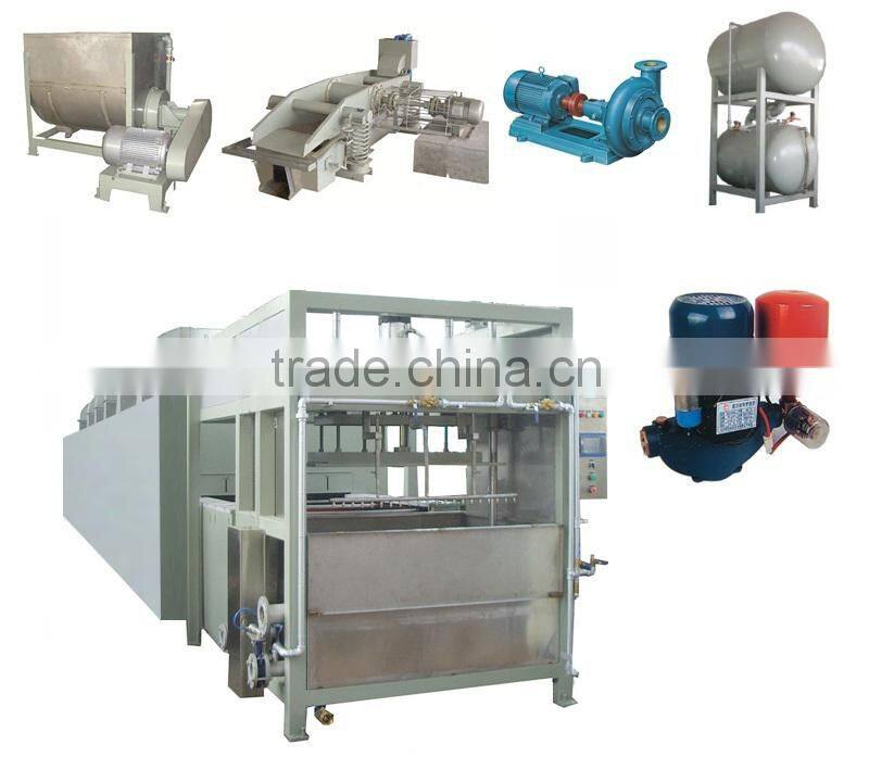 industial package molding machine from chian factory pulp molding machine