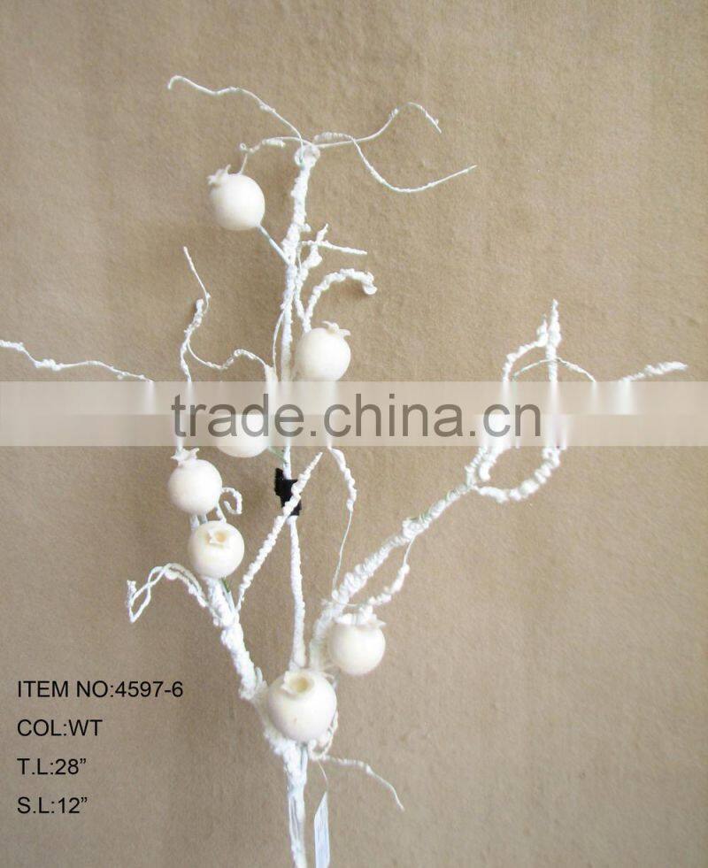 Artificial Fake Fruits Spray 28" Artificial Polyfoam Apple Spray Home decoration