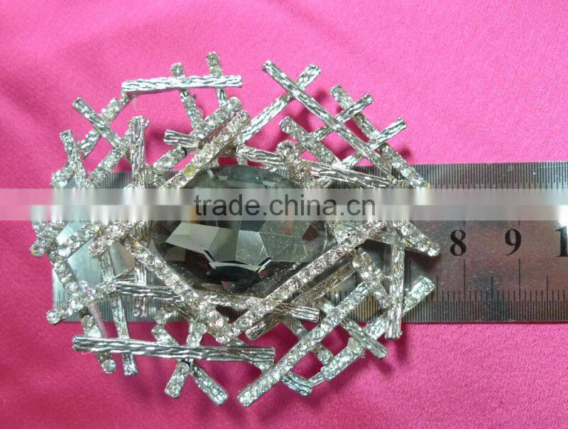 Elegant Crystal Bling Rhinestone Flower Brooches wholesale