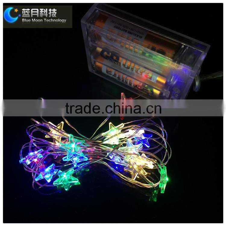 holiday wedding lights rose flower led string light