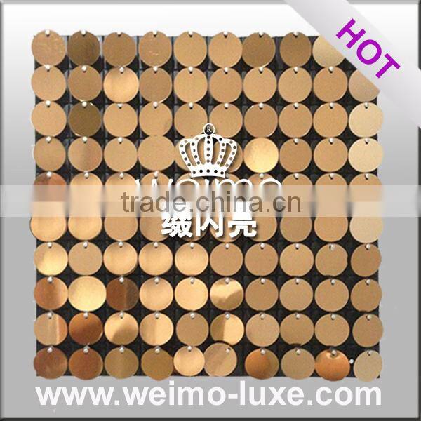 2016 Silver Sequin Wall Panel For Outdside Store Decoration