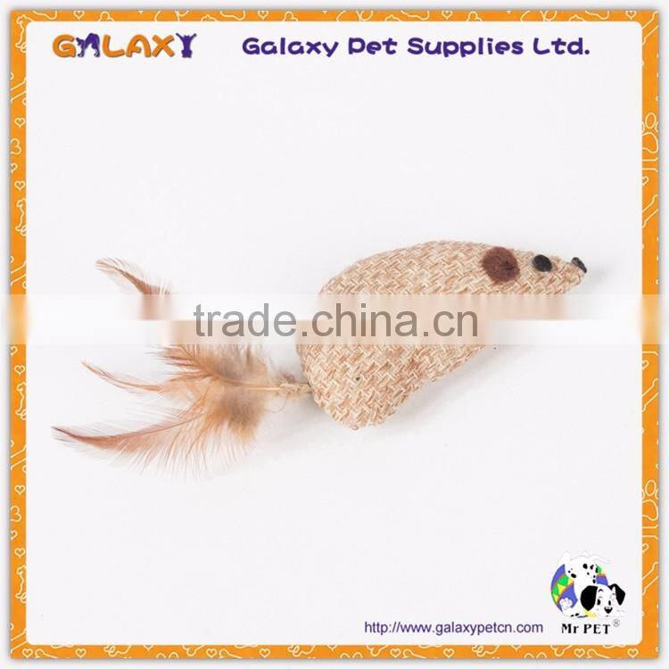 CT8543 Hot Sale Cat Toys - Fur Mouse - Cat Rod Long Furry Rattle Mice Catnip Cat Toy