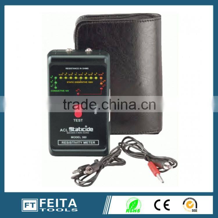 digital display Hammer type surface resistance tester /digital earth Surface resistance Tester