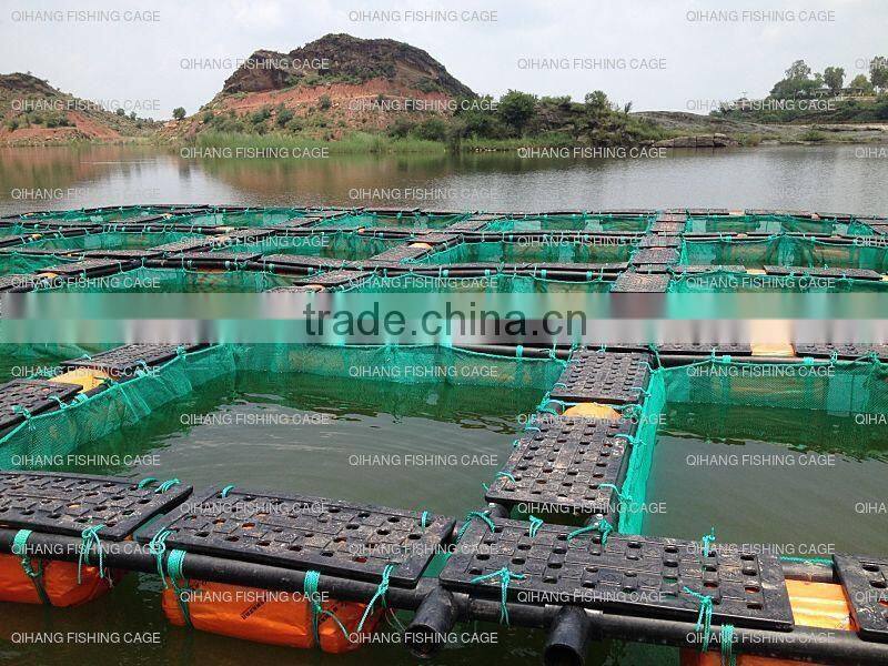 barrels for floating system grow out tilapia culture fish cage