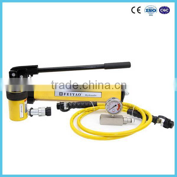 RCH-120 10tons single acting hollow hydraulic jacks