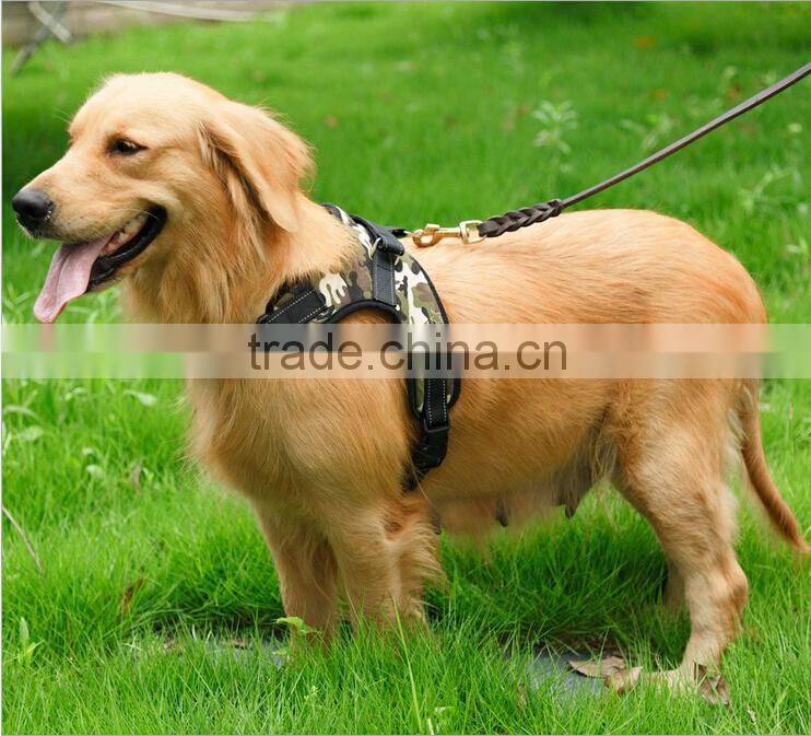 High-end sport Oxford fabric firm Pet dog vest harness