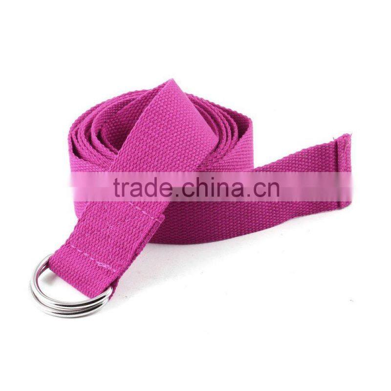 D-Ring Belt Waist Leg Fitness 180CM Adjustable Yoga Stretch Strap