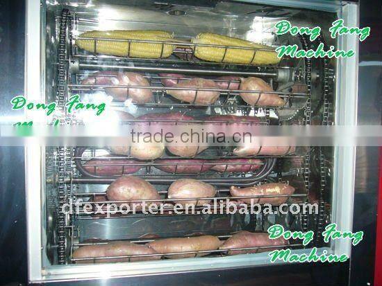 High quality roast sweet potato machine,automatic machine