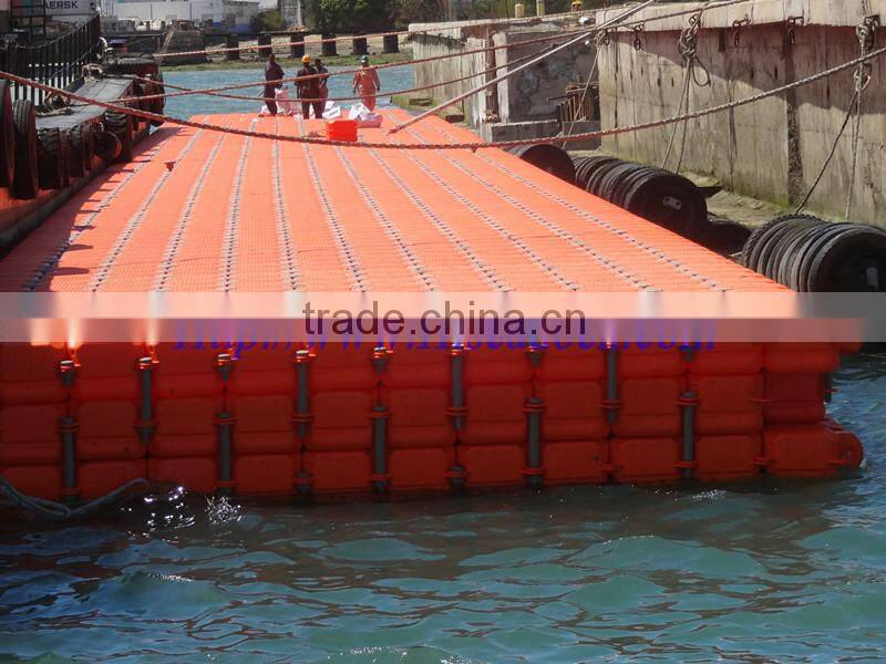 plastic floating platform