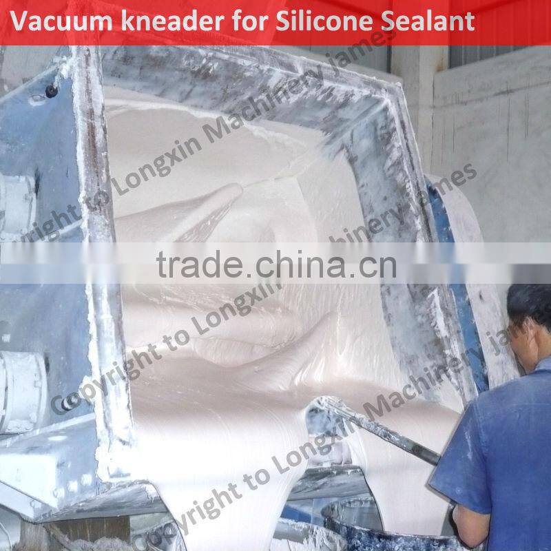 silicone kneader extruder /kneader mixer/ vacuum kneader