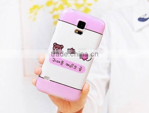 Design fashion mobile phone hard case for samsung galaxy s5