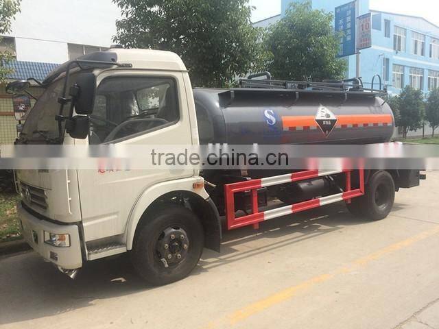 4x2 dongfeng 9000L chemical liquid tank truck dimensions