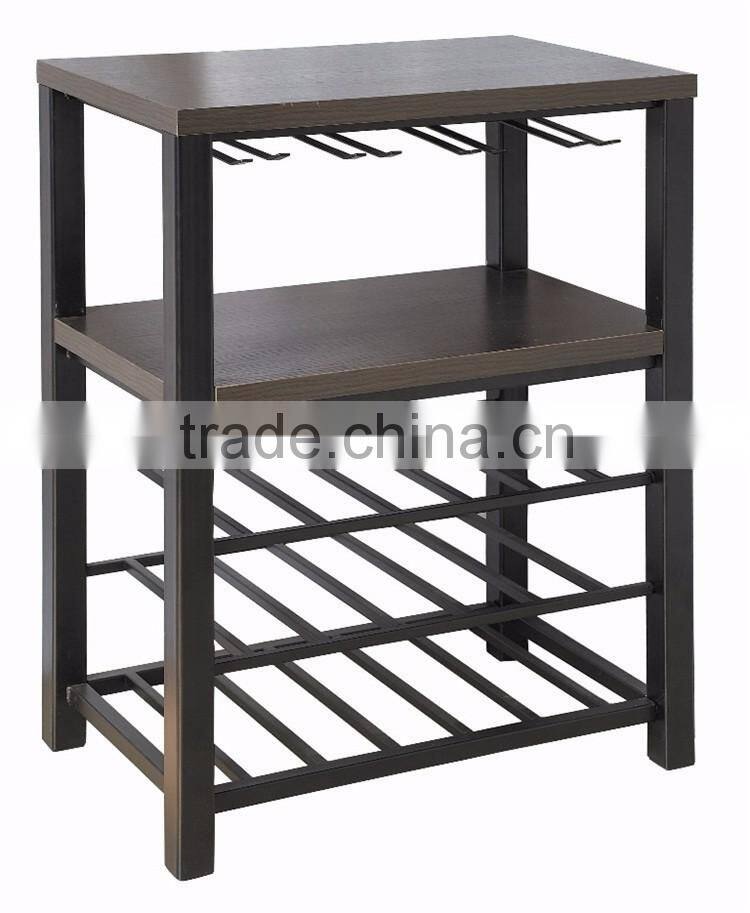 Floor Standing Powder Coating Frame Beer Can Display Shelves