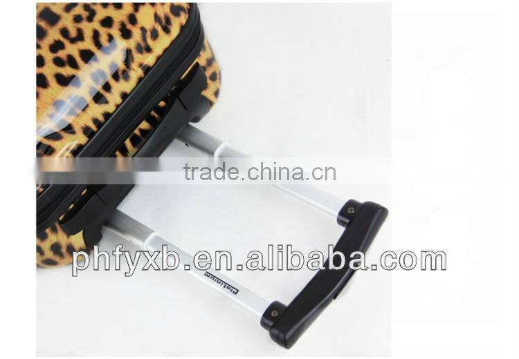 2015 chin factory trolley case 20",24" PC trolley luggage bags with TSA lock and whisper wheels suitcase