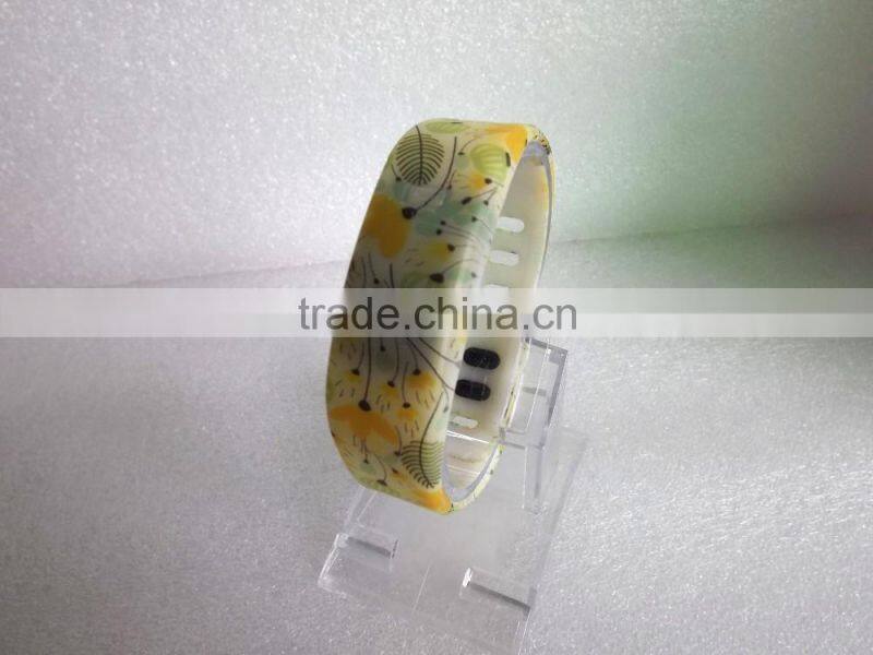 Cheap colorful led digital touch watches with Japan movement