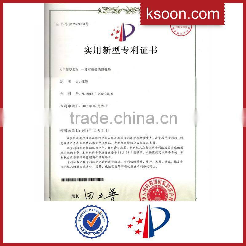 Unfolding outdoor Picnic Bag With mat