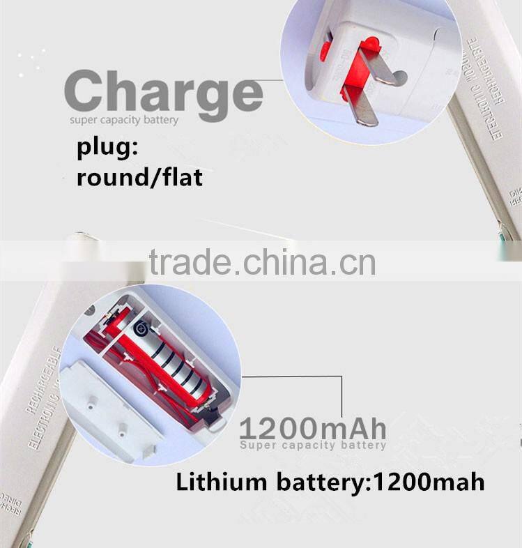 QX809-6 rechargeable electric mosquito bat wire fly swatter Bug Zapper Racket