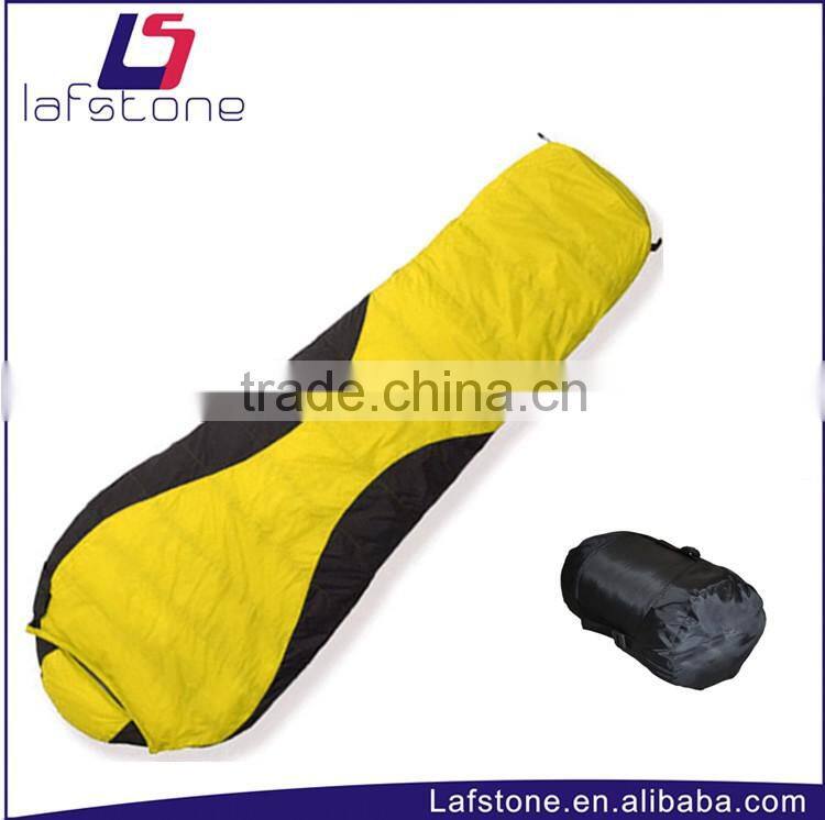 Minion sleeping bag for camping and hiking