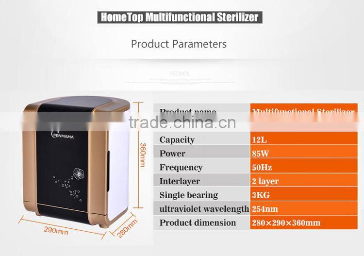 New Design 12L UV Sterilizer/Bottle UV Sterilizer/Beauty Tool UV Sterilizer