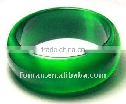 58mm inside diameter gold rutilated quartz natural stone bangle