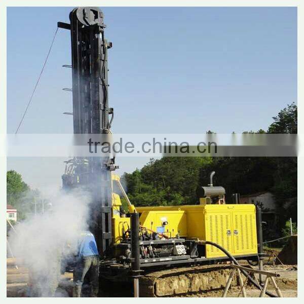 KW400 water well drilling rig ,portable geothermal bore well drilling
