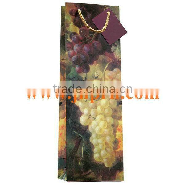 Solid color bag with logo printing