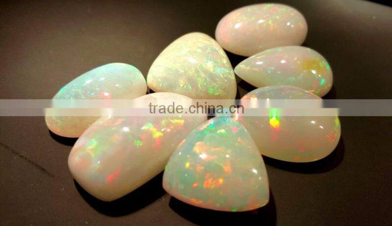 #SMZZ Top Quality Far Size Natural Gemstone Cabochon Ethiopian Opal