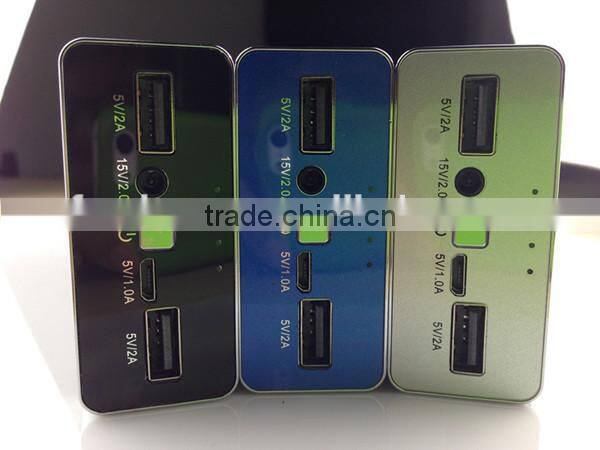 Multi-Function Jump starter 12000mah mobile power bank for 12V car emergency start