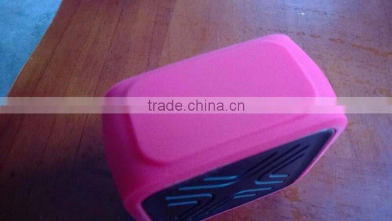 Drop Resistance Silicone Case for Portable Wireless Speaker, Silicone Rubber Case for Mini Wifi Speaker