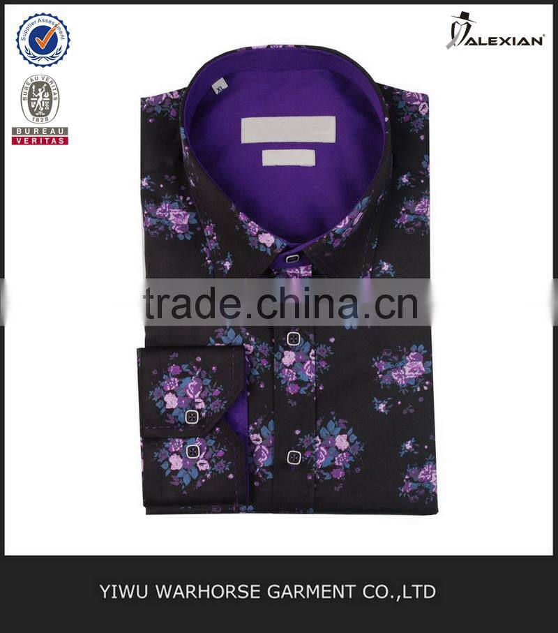 2016 hot selling high quality man shirt