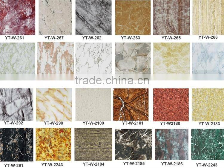 supply and install Marble like aluminum Composite Panel
