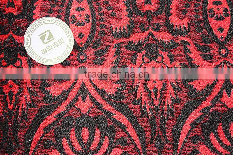 Some shine jacquard acrylic fabric