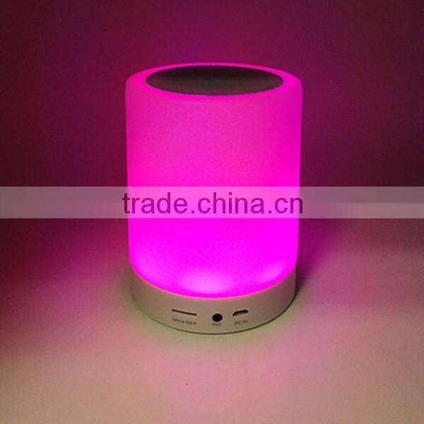 colour changing led lamp light wireless bluetooth speaker