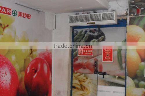 With far remote control electric heating air curtain