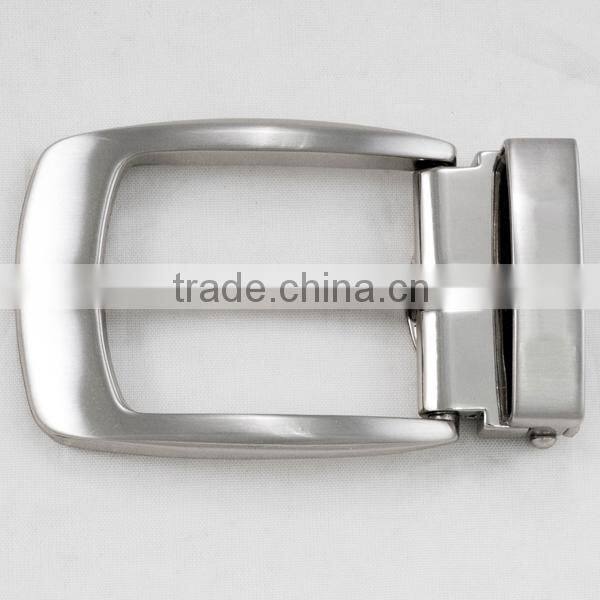 High quality 32mm man alloy press hook and loop belt buckle