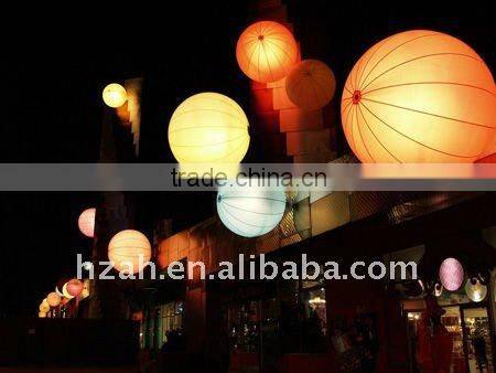 Light decoration inflatable balloon for advertsing.