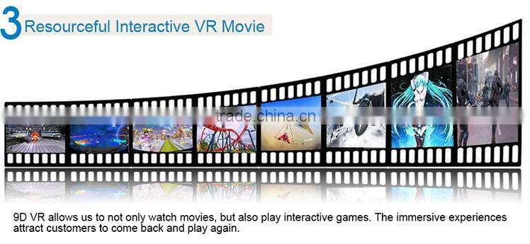 9d virtual reality cinema machine 9d egg vr cinema shooting simulator