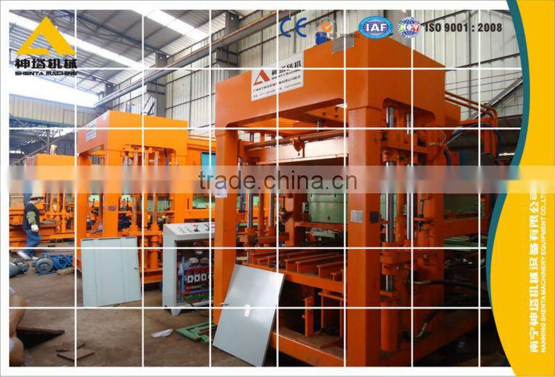 QTY10-15 full automtic hydraulic brick making production machines