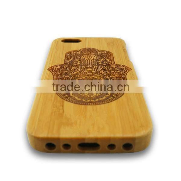 OEM Custom laser Design Wood cell Phones Cases for i6 /i6s/i6 plus