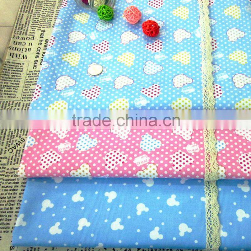 China factory digital print quilting cotton twill fabric ,100% Cotton Cambric Printed Fabric For Dress